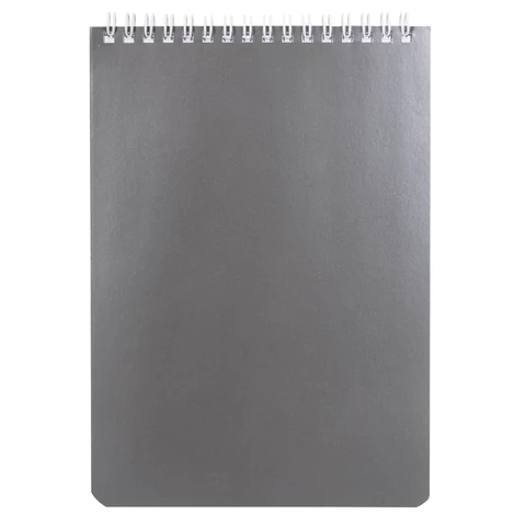 Блокнот А5 146х205 мм, 60 л., гребень, перфорация на отрыв, лакированный, BRAUBERG, 