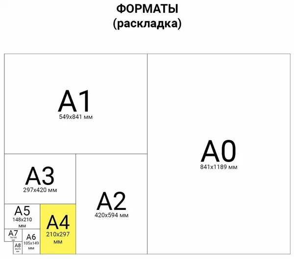 Альбом для черчения А4 32 л., склейка, 190 г/м2, подложка, HATBER, 
