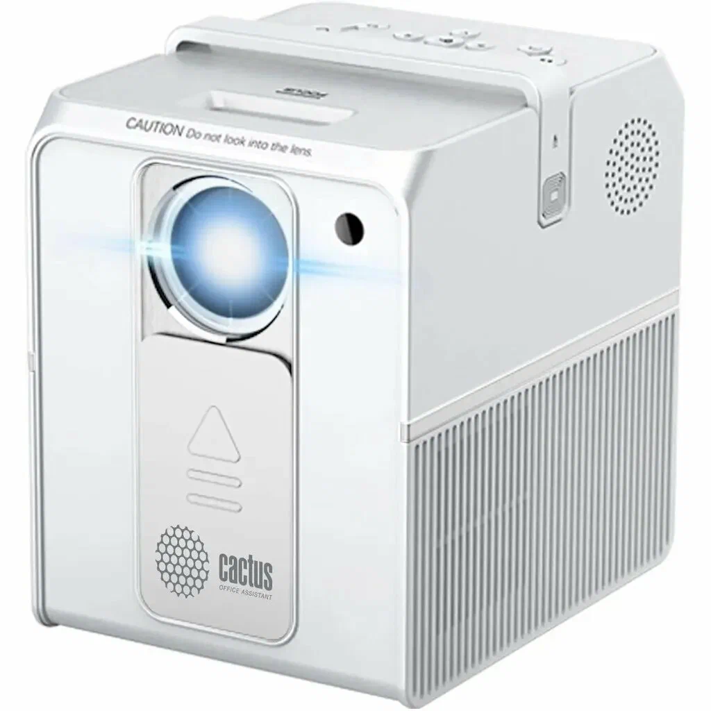 Проектор CACTUS CS-PRC.04WT.WUXGA-A, LCD, 1920x1080, 16:9, 3500 лм, 1000:1, 1,35 кг, серебряный
