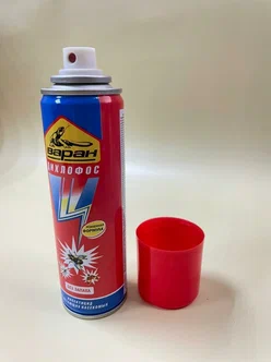 Средство инсектицидное от мух, муравьев, тараканов ДИХЛОФОС 300 мл, ВАРАН ЭКСТРА, без запаха, СИБИАР, 5-03.03.001.06