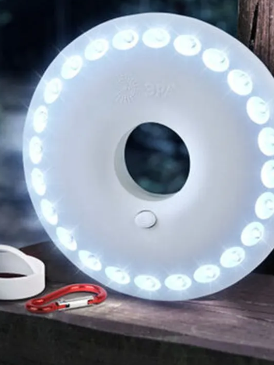 Фонарь туристический ЭРА 24xLED, крепление карабин, магниты, питание 3xAA (не в комплекте), KB-501, Б0029177