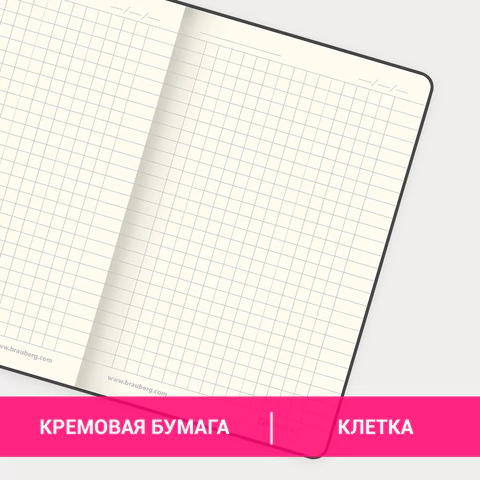 Блокнот МАЛЫЙ ФОРМАТ (100x150 мм) А6, BRAUBERG 