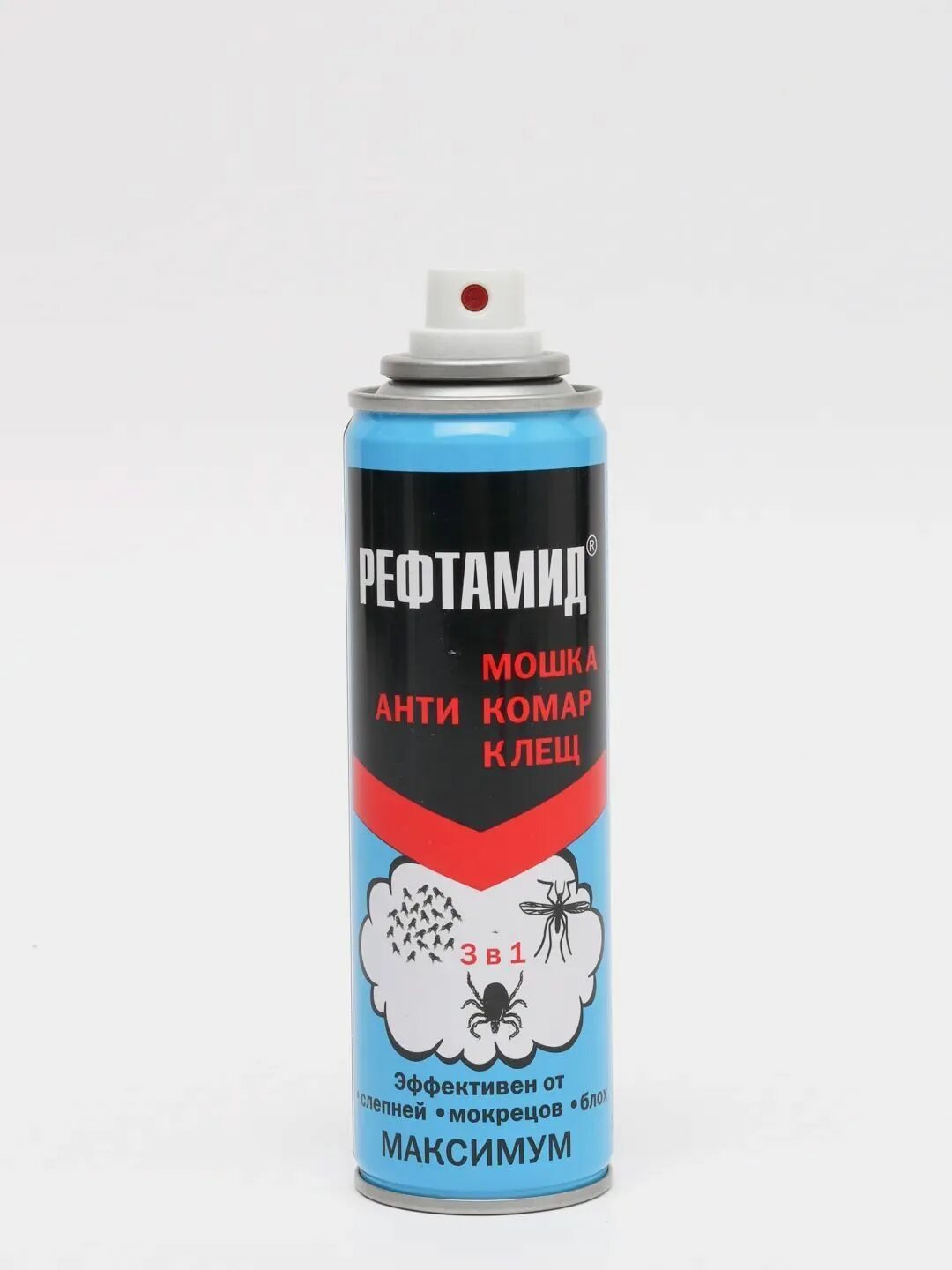 Средство аэрозольное репеллентное от комаров, мошек и клещей 147 мл, РЕФТАМИД, СИБИАР, 5-03.09.122.01