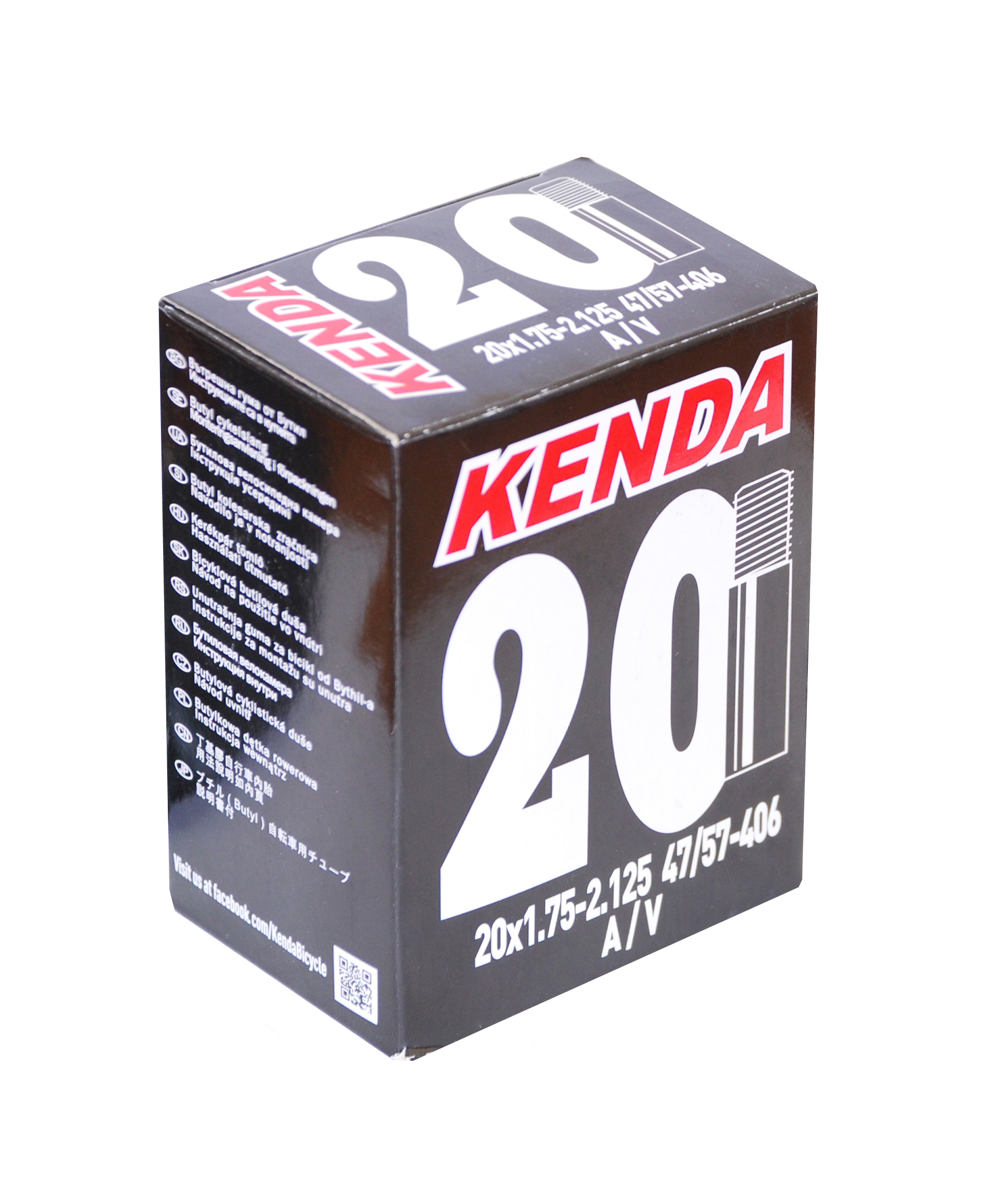 Камера велосипедная KENDA 20