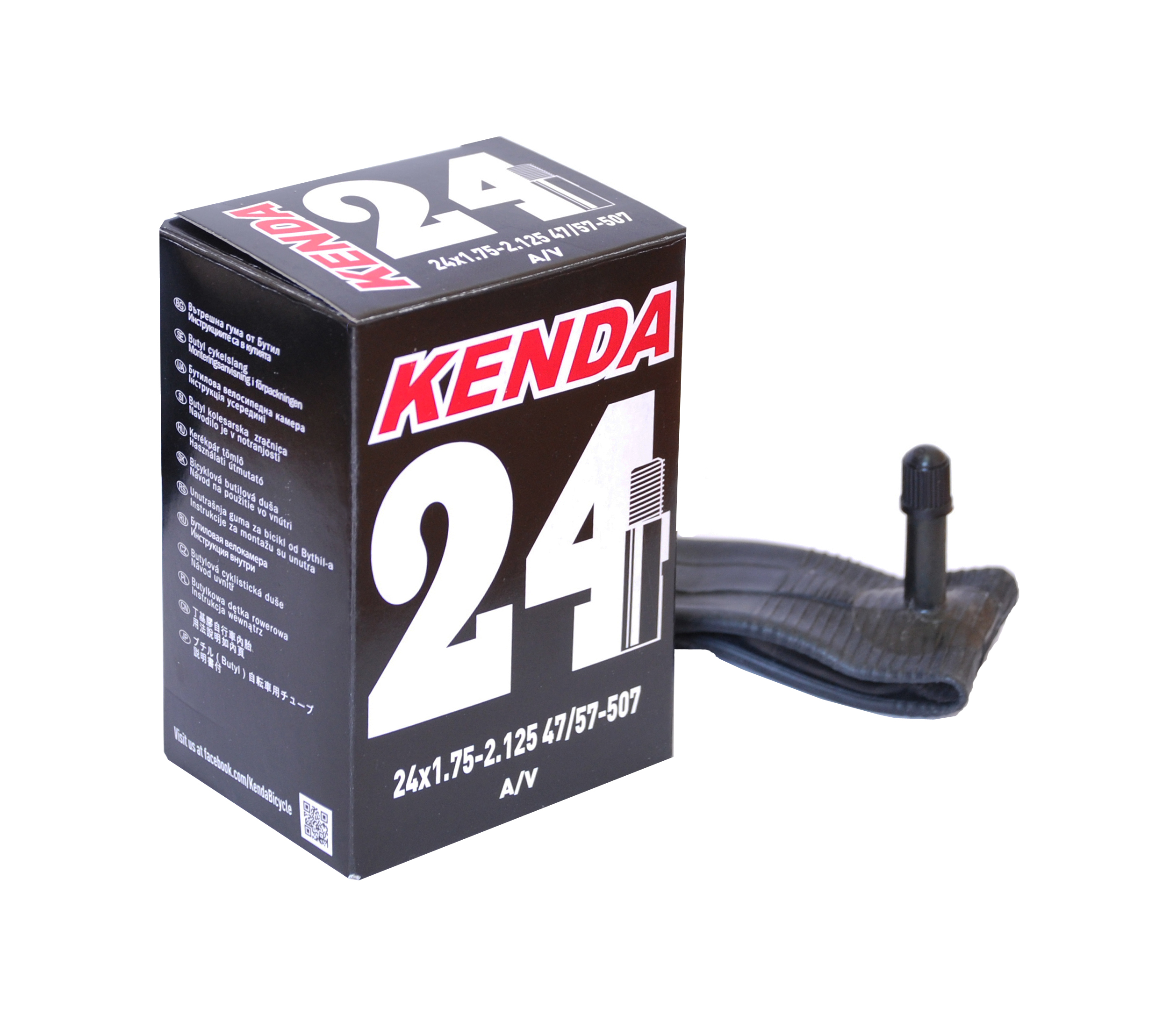 Камера велосипедная KENDA 24