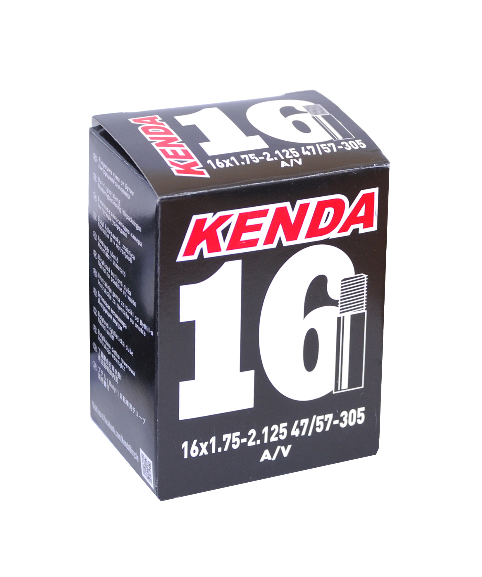 Камера велосипедная KENDA 16
