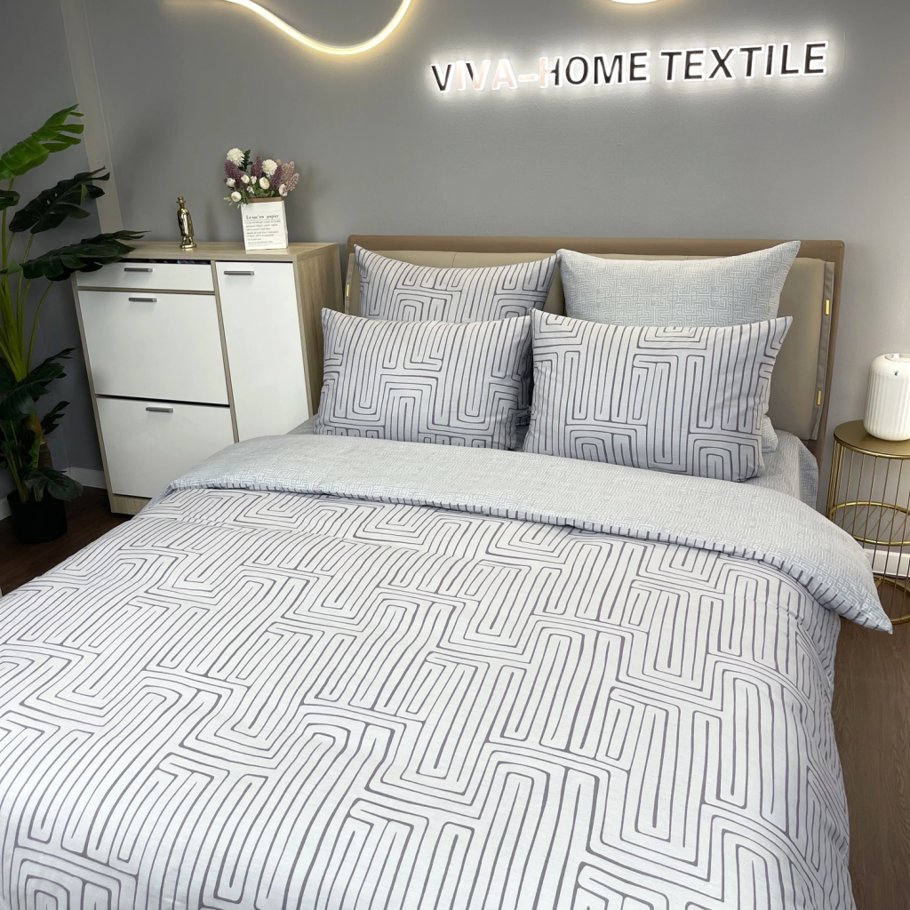 Комплект постельного белья Люкс Сатин 100% хлопок A375