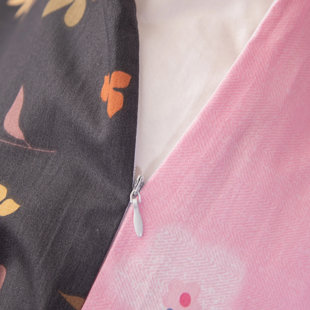 Комплект постельного белья Люкс Сатин 100% хлопок на резинке AR374