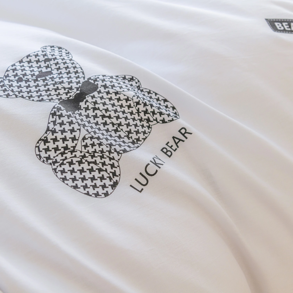 Комплект постельного белья на резинке Сатин Люкс KIDS 100% хлопок CDKR063