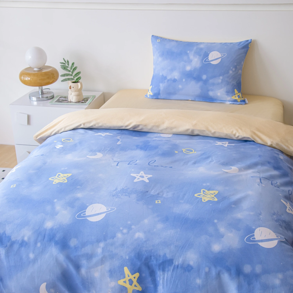 Комплект постельного белья на резинке Сатин Люкс KIDS 100% хлопок CDKR081