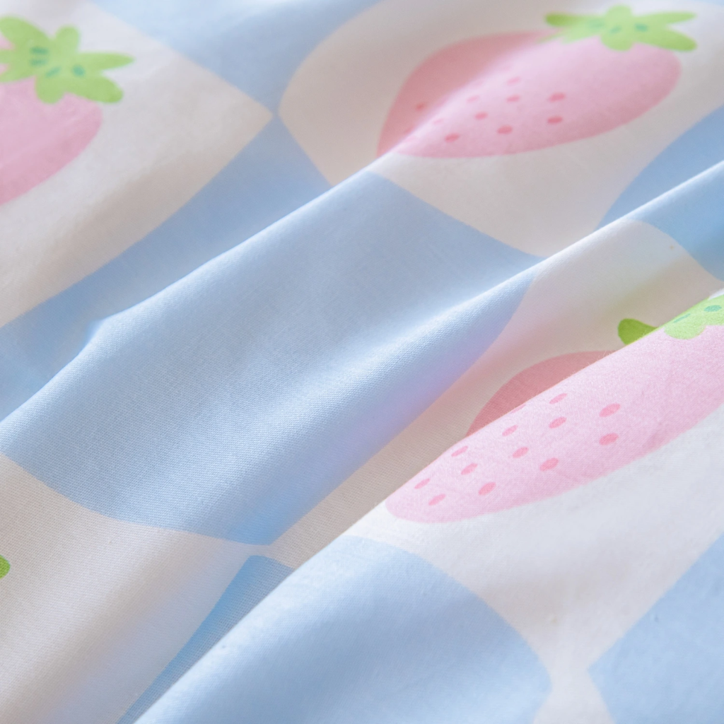 Комплект постельного белья на резинке Сатин Люкс KIDS 100% хлопок CDKR083