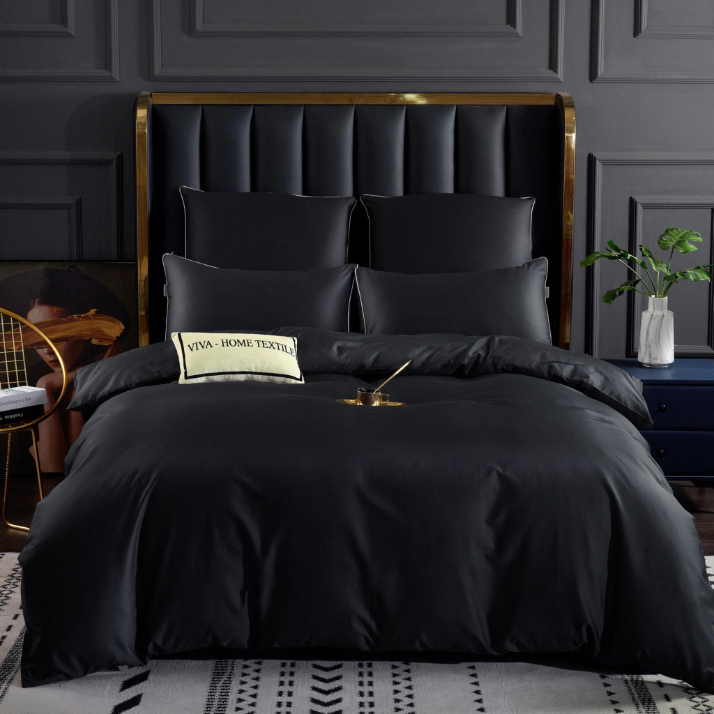 Комплект постельного белья Однотонный Сатин Премиум OCP019