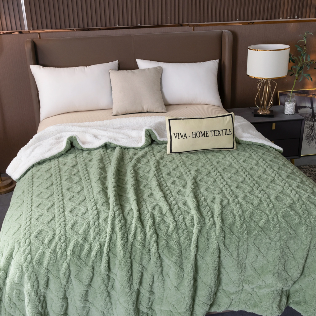 Плед Fluffy бамбуковая микрофибра FL002