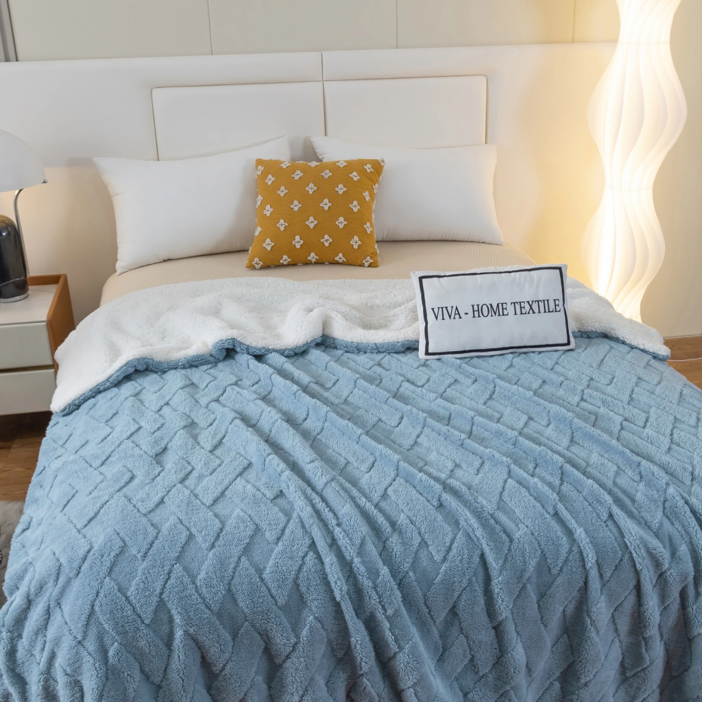 Плед Fluffy бамбуковая микрофибра FL003