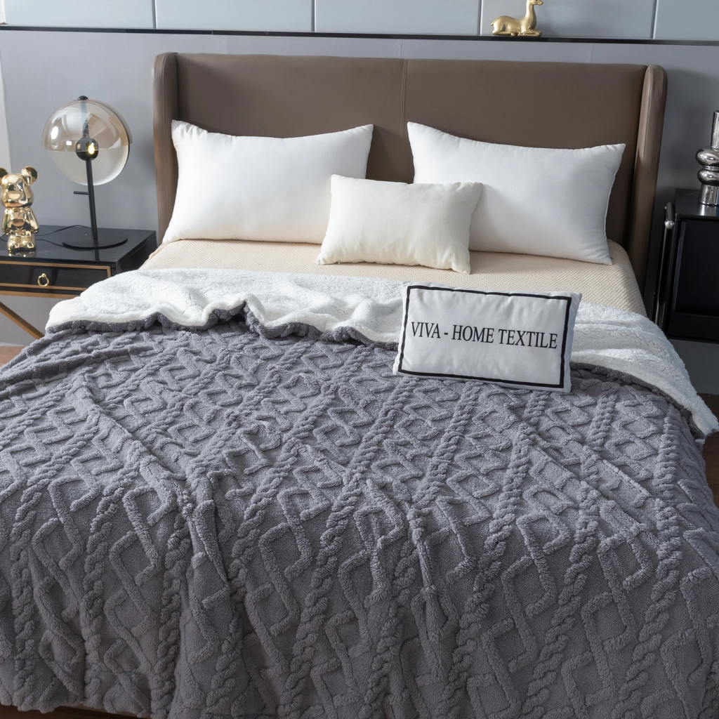 Плед Fluffy бамбуковая микрофибра FL009