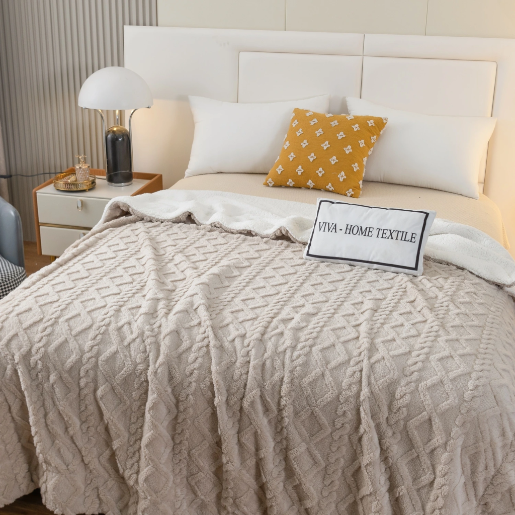 Плед Fluffy бамбуковая микрофибра FL014