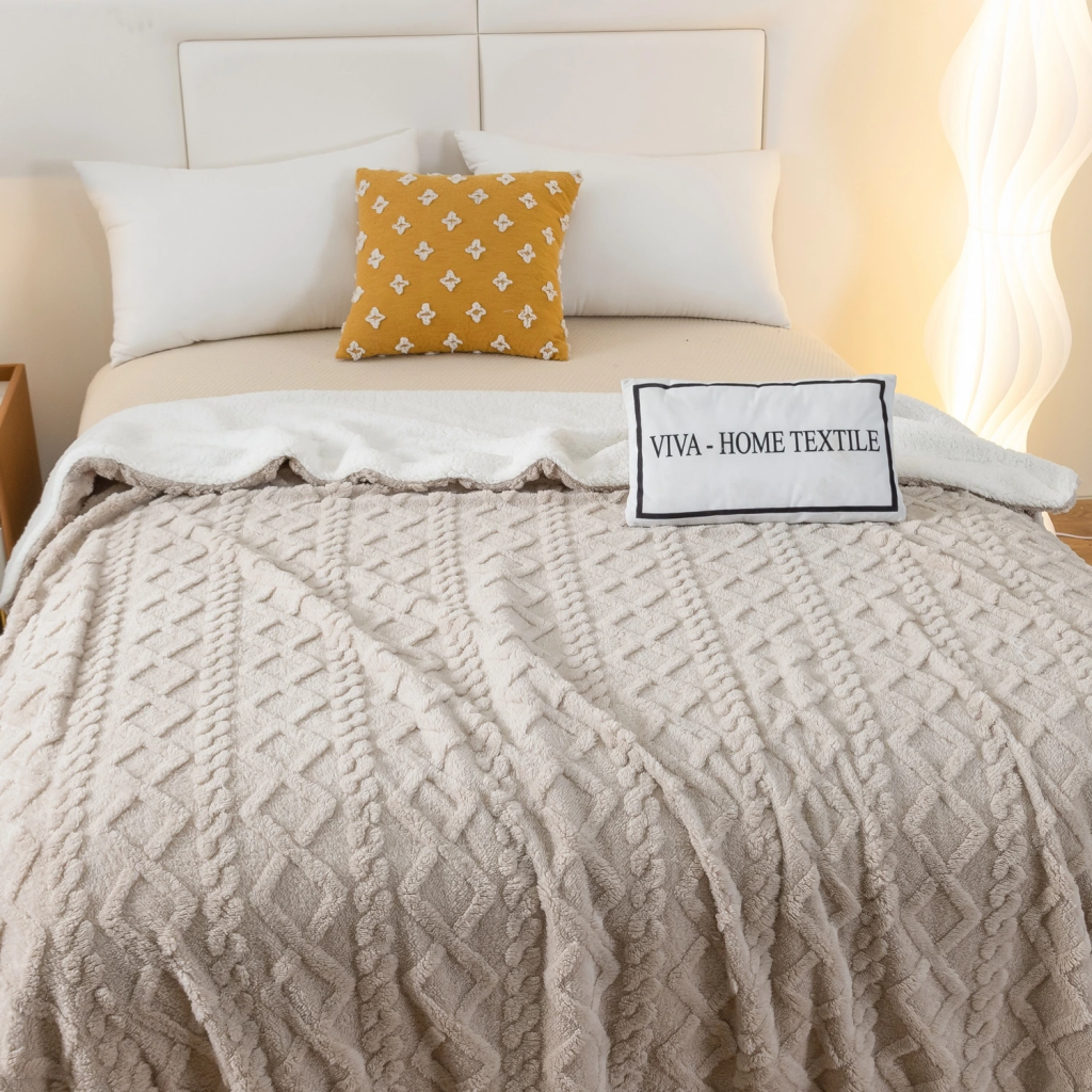 Плед Fluffy бамбуковая микрофибра FL014