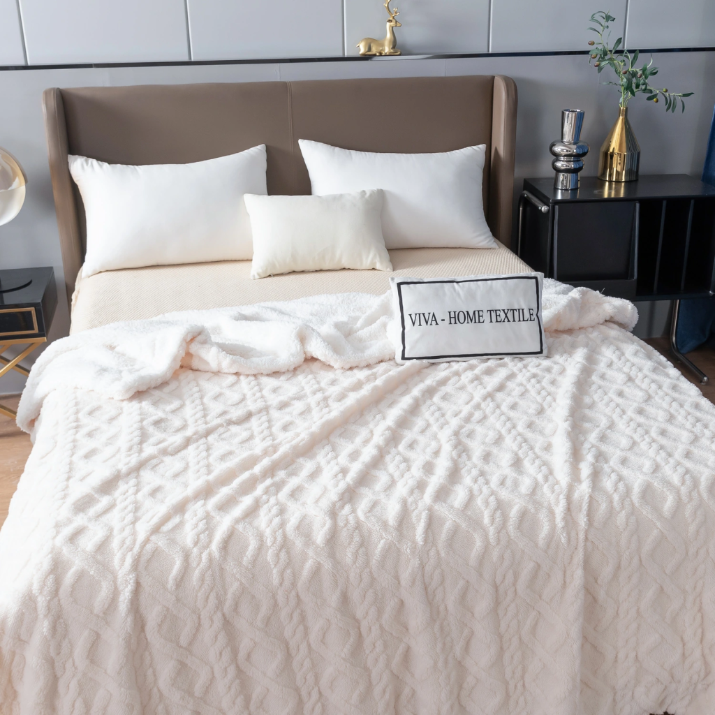 Плед Fluffy бамбуковая микрофибра FL018