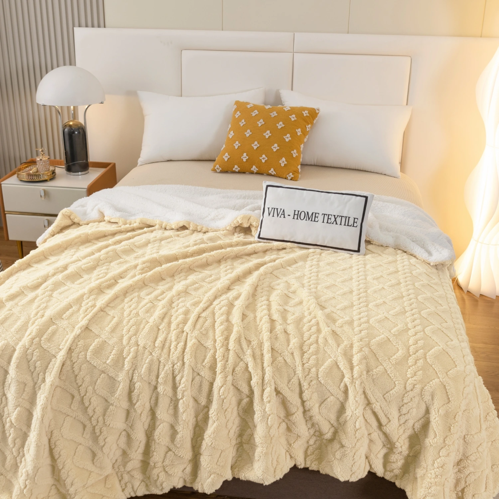 Плед Fluffy бамбуковая микрофибра FL019