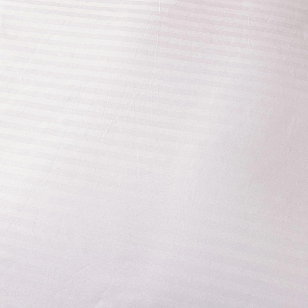 Пододеяльник Страйп Сатин Однотонный Отель белый 100% Хлопок 1x1 P1CTH0362