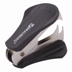 Антистеплер для скоб № 10 и № 24/6, BRAUBERG "Original", черный, 222536