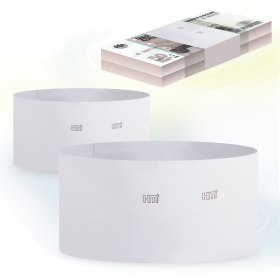 Бандероли кольцевые, комплект 500 шт., без номинала (для рублей, долларов, (евро не все номиналы)), 603755