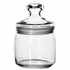 Банка для сыпучих продуктов, с крышкой, КОМПЛЕКТ 3 штуки, 500 мл, стекло, PASABAHCE "ЧЕШНИ", фирменная подарочная упаковка, 97424