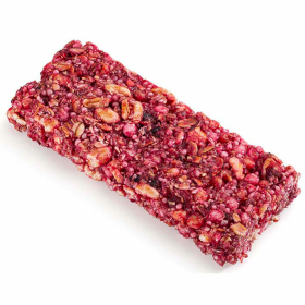 Батончик-мюсли ЗДОРОВЫЙ ПЕРЕКУС с клюквой, 20 шт. по 55 г, 16919