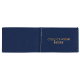 Бланк документа "Студенческий билет для ВУЗа", 65х98 мм, STAFF, 129144