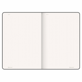 Блокнот А5 (130х210 мм), BRAUBERG ULTRA, балакрон, 80 г/м2, 96 л., в точку, красный, 113042