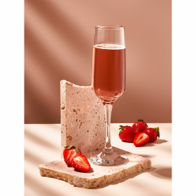 Бокал для шампанского на ножке узкий, 200 мл, КОМПЛЕКТ 6 штук, стекло, PASABAHCE "ИЗАБЕЛЛА", фирменная подарочная упаковка, 440270