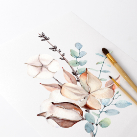 Бумага для акварели БОЛЬШАЯ А3, 30 л., "СТАРЫЙ ТРАМВАЙ", среднее зерно, 200 г/м2, бумага ГОЗНАК, BRAUBERG ART CLASSIC, 112324