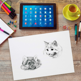 Бумага для рисования и графики А3 100 л., 200 г/м2 ВАТМАН ГОЗНАК, в коробке, BRAUBERG ART CLASSIC, 116889