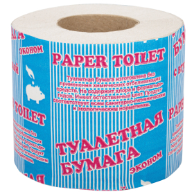 Бумага туалетная бытовая, 30 м, на втулке (эконом), М-2