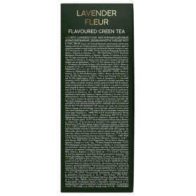 Чай CURTIS "Lavender Fleur" зеленый c лавандой, лепестками роз, 100 пакетиков в конвертах по 1,7 г, 102560
