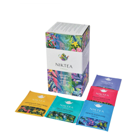 Чай NIKTEA "Ассорти Брайт" 5 вкусов, 25 пакетиков в конвертах, TALTHA-DP0062