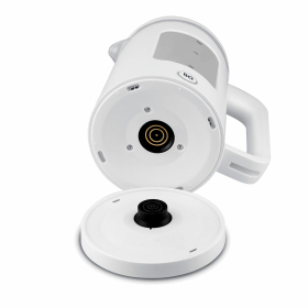 Чайник BQ (БИ-КЬЮ) KT2000G, 1,5 л, 1500 Вт, закрытый нагревательный элемент, стекло, белый, 86192234