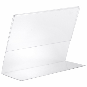 Держатели для ценников, 80х60 мм, КОМПЛЕКТ 20 шт., ПЭТ, 0,5 мм, BRAUBERG, 291277