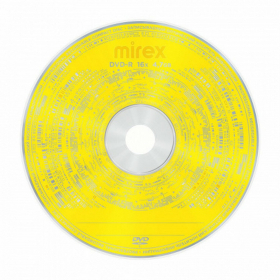 Диск DVD-R MIREX, 4,7 Гб, 16x, бумажный конверт, 1 штука, UL130003A1C