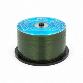 Диски CD-R MIREX, 700 Мб, 48x, Cake Box (упаковка на шпиле), КОМПЛЕКТ 50 шт., UL120051A8B