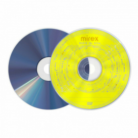 Диски DVD-R MIREX, 4,7 Гб, 16x, Cake Box (упаковка на шпиле), КОМПЛЕКТ 50 шт., UL130003A1B