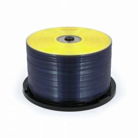Диски DVD-R MIREX, 4,7 Гб, 16x, Cake Box (упаковка на шпиле), КОМПЛЕКТ 50 шт., UL130003A1B