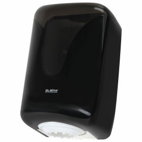Диспенсер для полотенец с центральной вытяжкой EXTRA LAIMA PROFESSIONAL, (M1/M2), черный, ABS-пластик, 609477, 303213