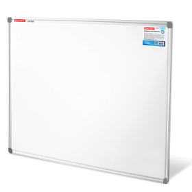 Доска магнитно-маркерная 90х120 см, алюминиевая рамка, BRAUBERG "Extra", 237555