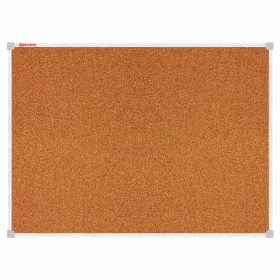 Доска пробковая 70х50 см, ПВХ-рамка, ГАРАНТИЯ 10 ЛЕТ, РОССИЯ, BRAUBERG, 238188