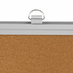 Доска пробковая для объявлений 45х60 см, алюминиевая рамка, BRAUBERG Extra, 238307