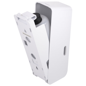 Дозатор для жидкого мыла LAIMA ULTRA, НАЛИВНОЙ, 0,38 л, белый, ABS-пластик, 609106, MD-9029W