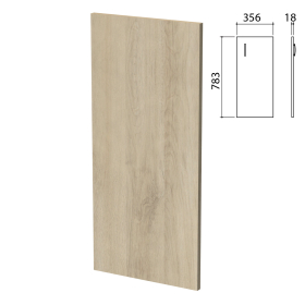 Дверь ЛДСП низкая "Приоритет" (356х18х783 мм), БЕЗ ФУРНИТУРЫ, кронберг, К-936, К-936 кронберг