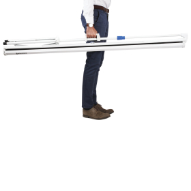 Экран проекционный на треноге (150х200 см), матовый, 4:3, BRAUBERG "TRIPOD", 236732