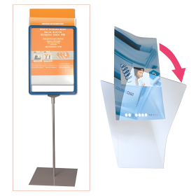 Экран защитный для рамки POS ФОРМАТА А5, 210х148,5 мм (код 290258, 290259, 290260, 290261), прозрачный, 290264